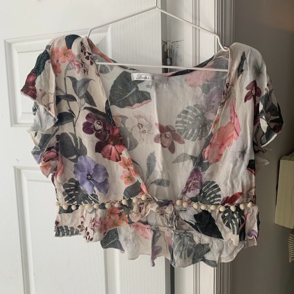 Lovers + Friends Waves for Days Crop Top - Picture 4 of 4